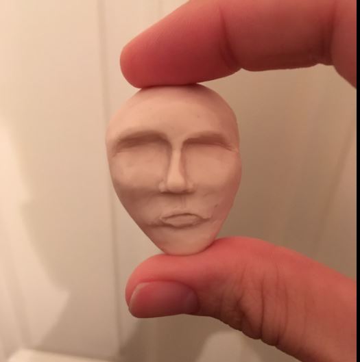 Sculpey Face